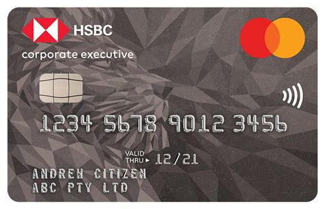 hsbc corporate credit card